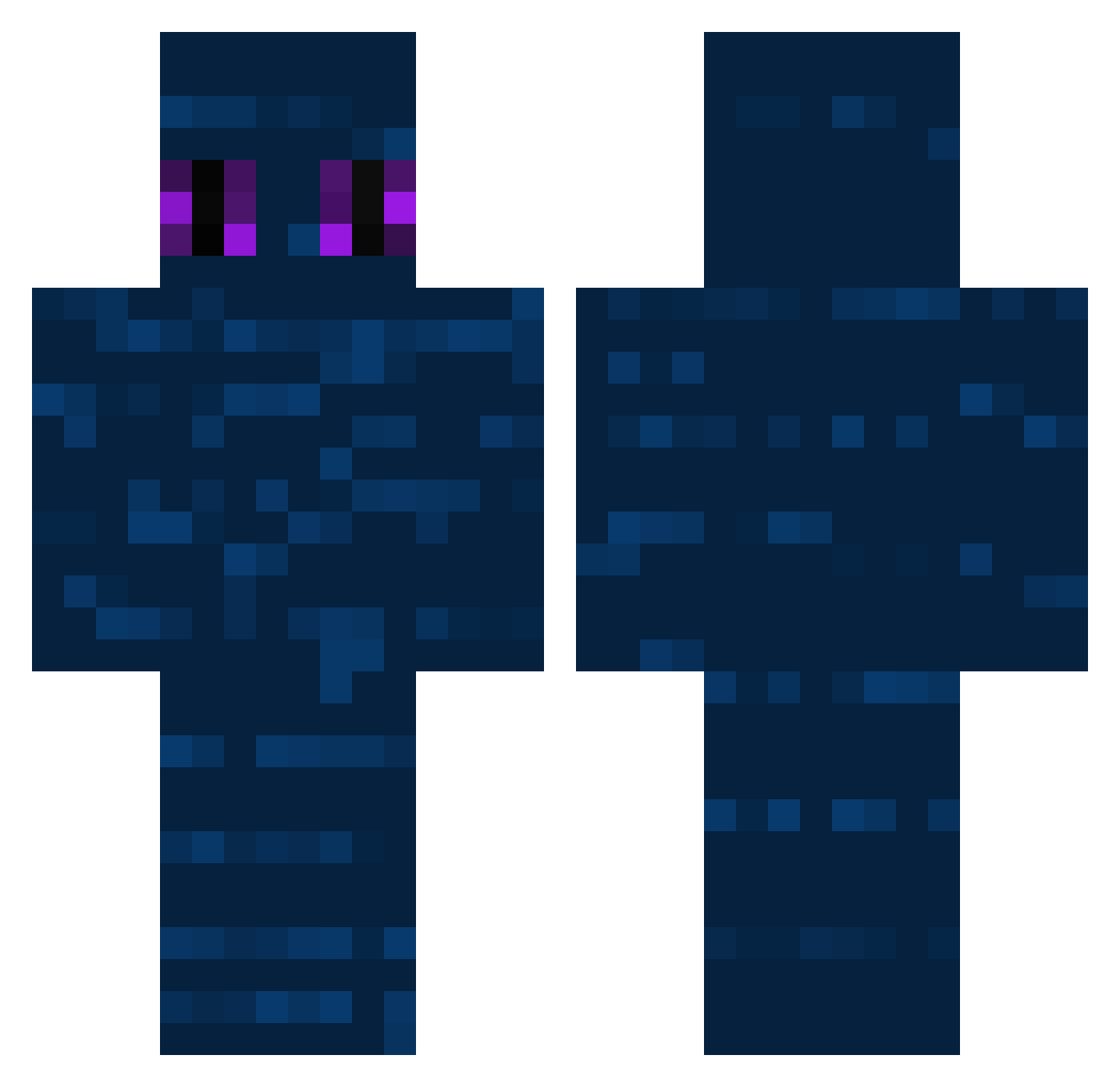 noamhrs Minecraft skin, front and back view