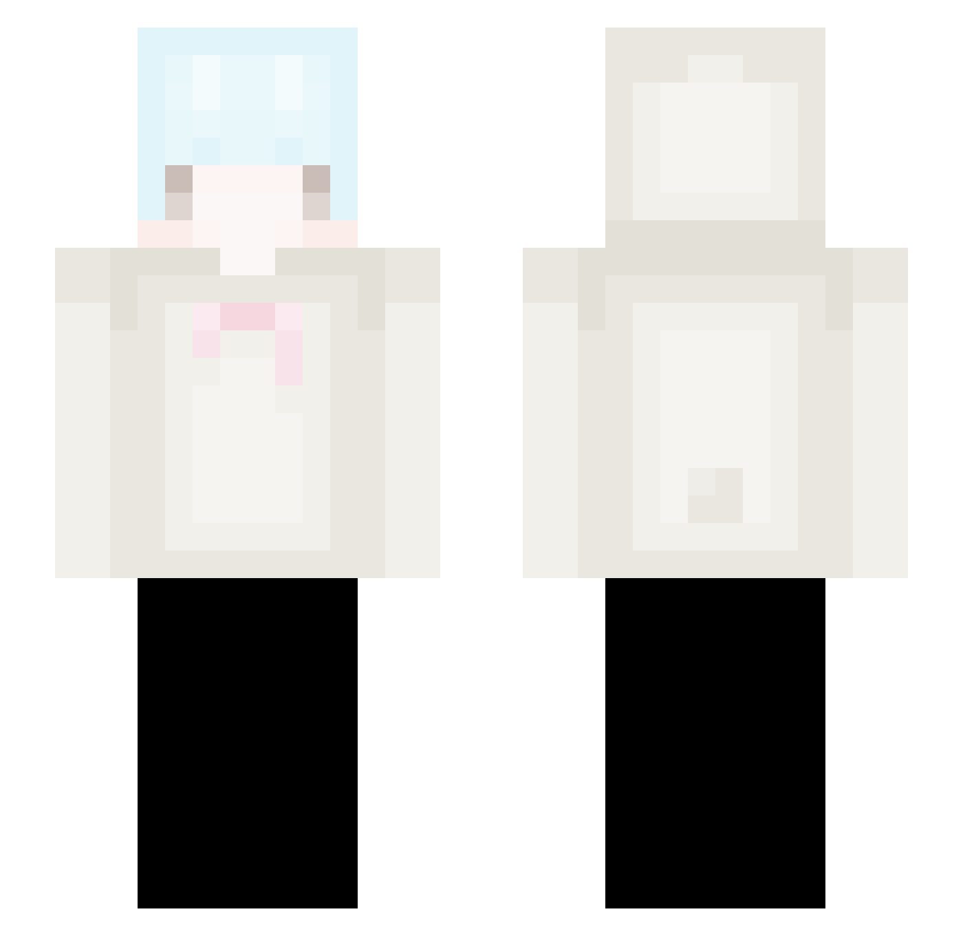nonamejp_ Minecraft skin, front and back view
