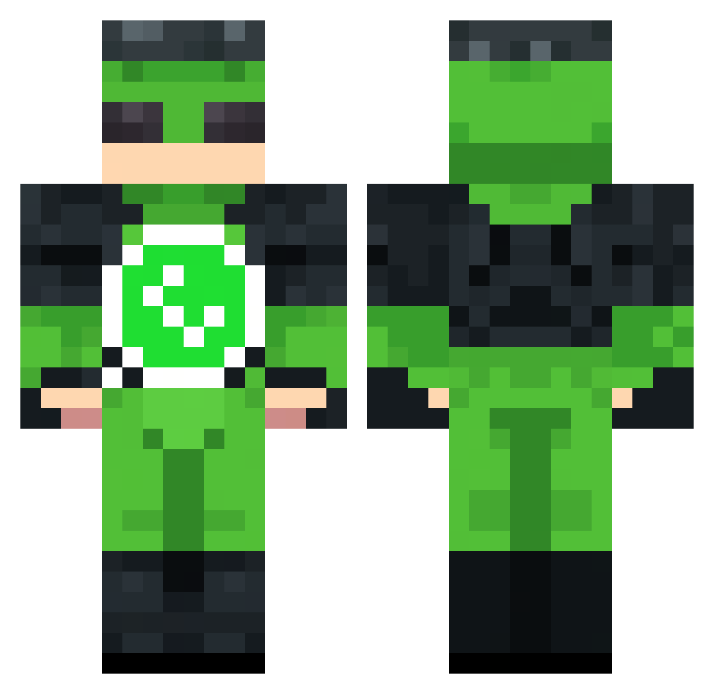 whatsupdog217 Minecraft skin, front and back view