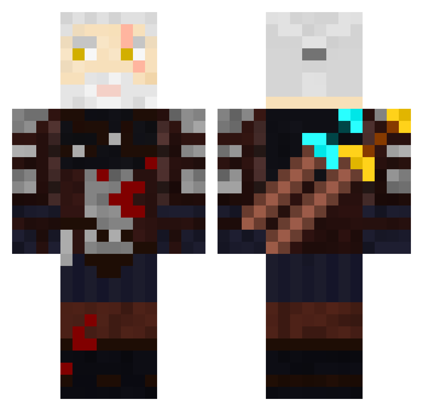 narco_marco Minecraft skin, front and back view
