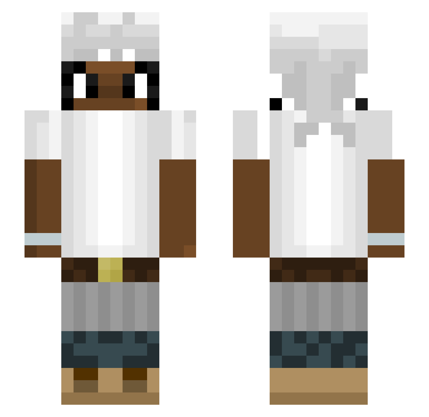 Tywin__Lannister Minecraft skin, front and back view