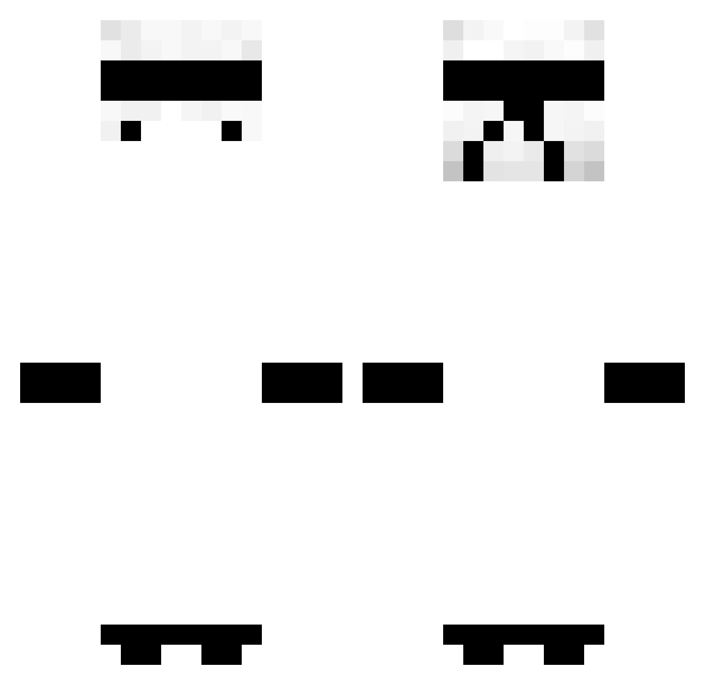 vsafpz Minecraft skin, front and back view
