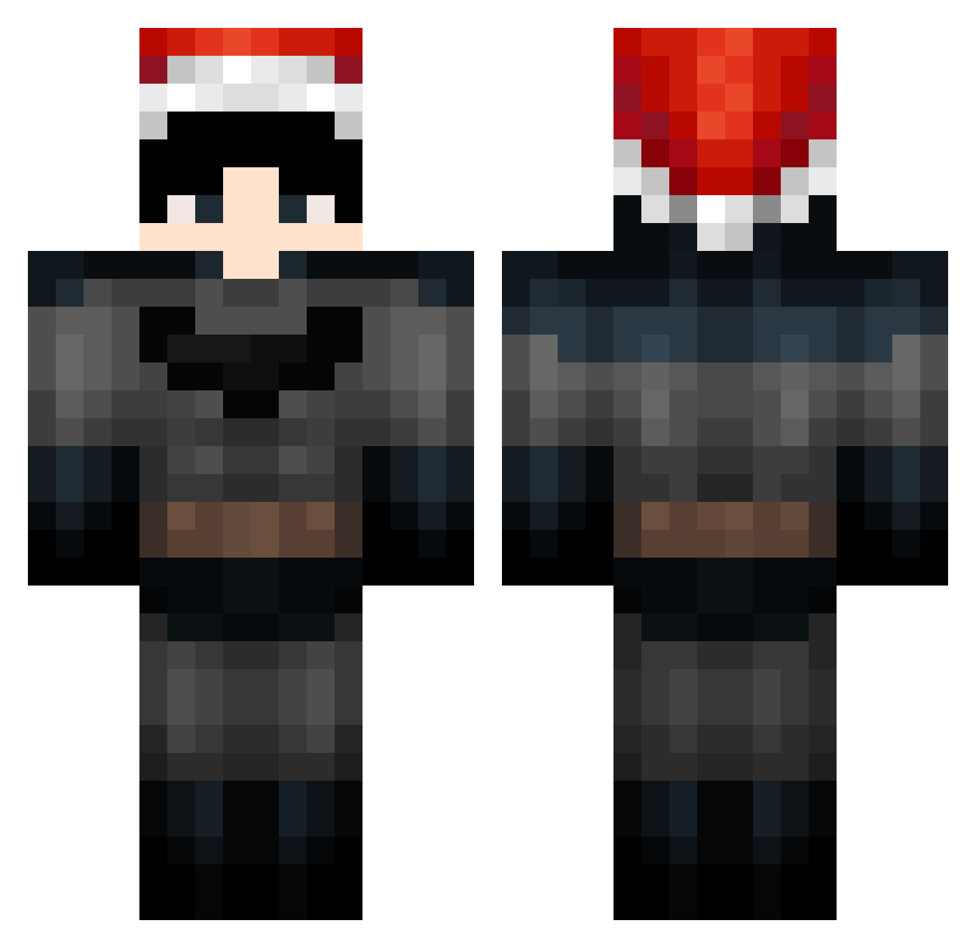 Worst_Taste Minecraft skin, front and back view