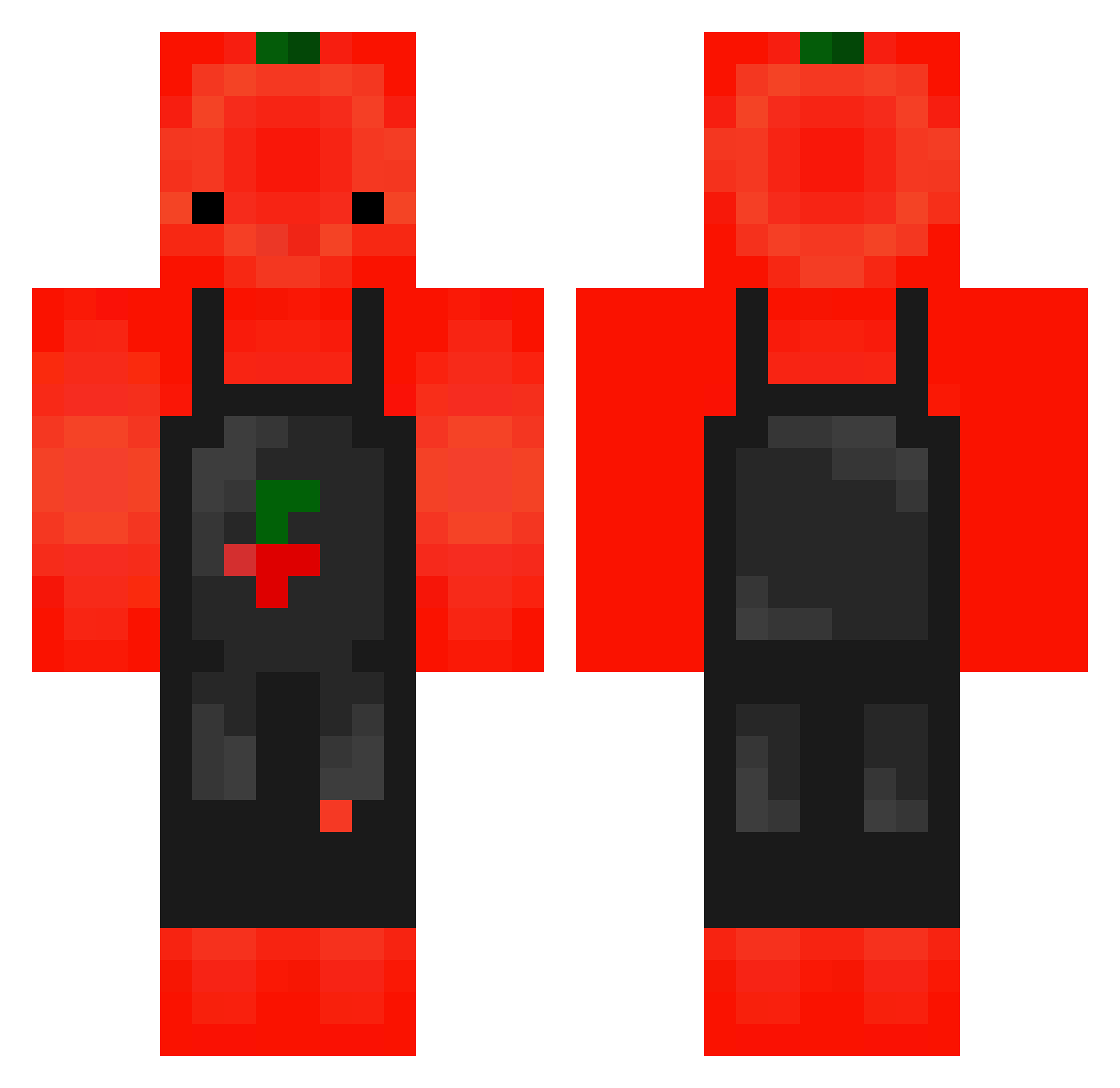 Adde_0305 Minecraft skin, front and back view