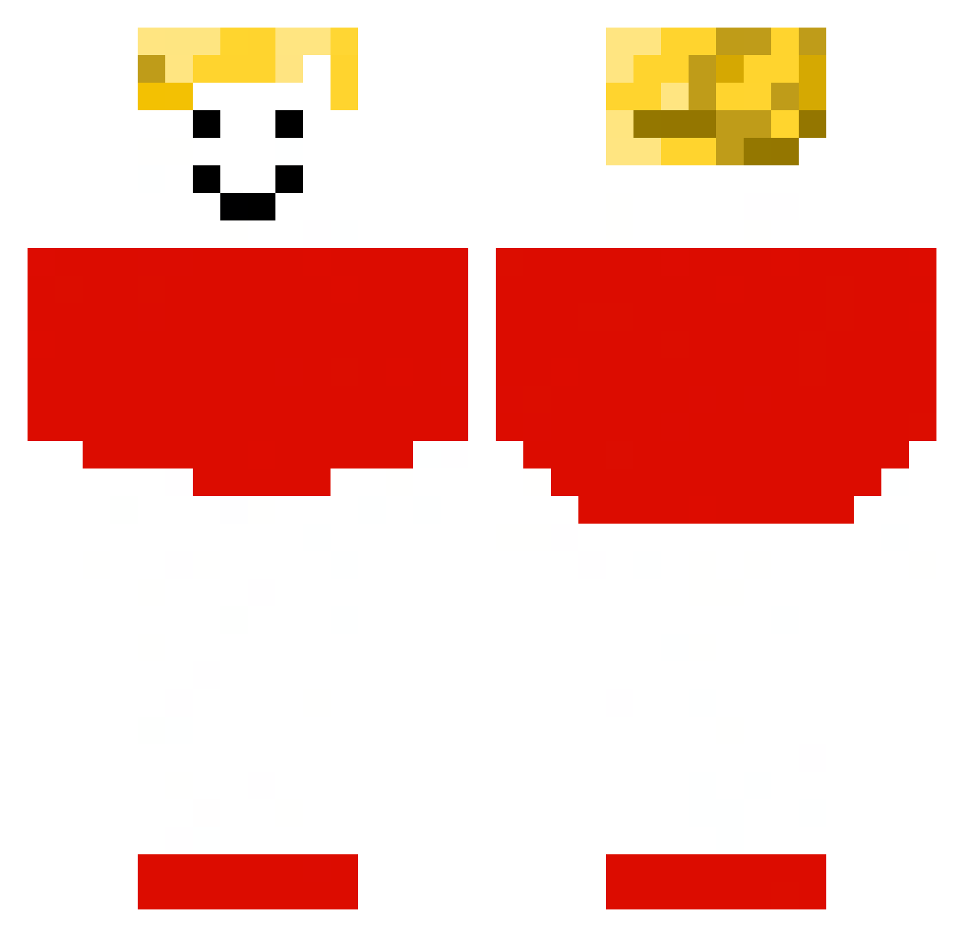 Suspicious_Ramen Minecraft skin, front and back view