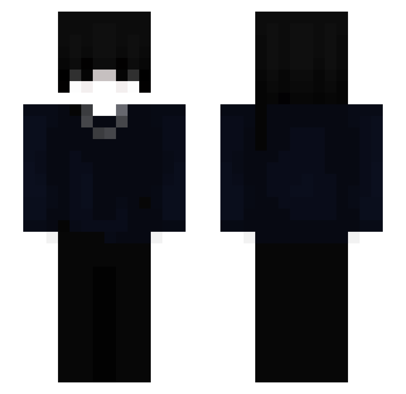 sathniel12345 Minecraft skin, front and back view
