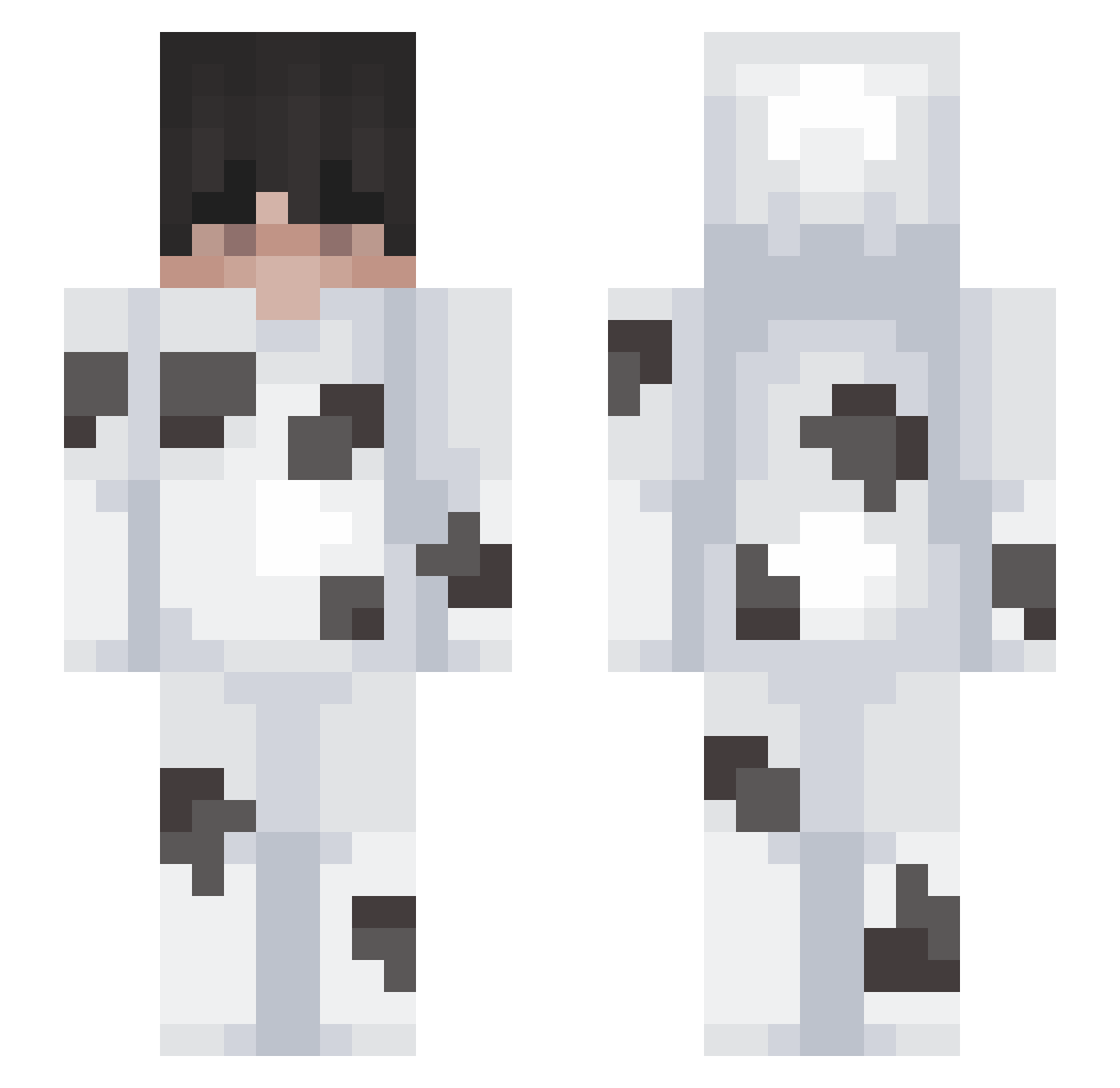 brianthomasjrlvr Minecraft skin, front and back view