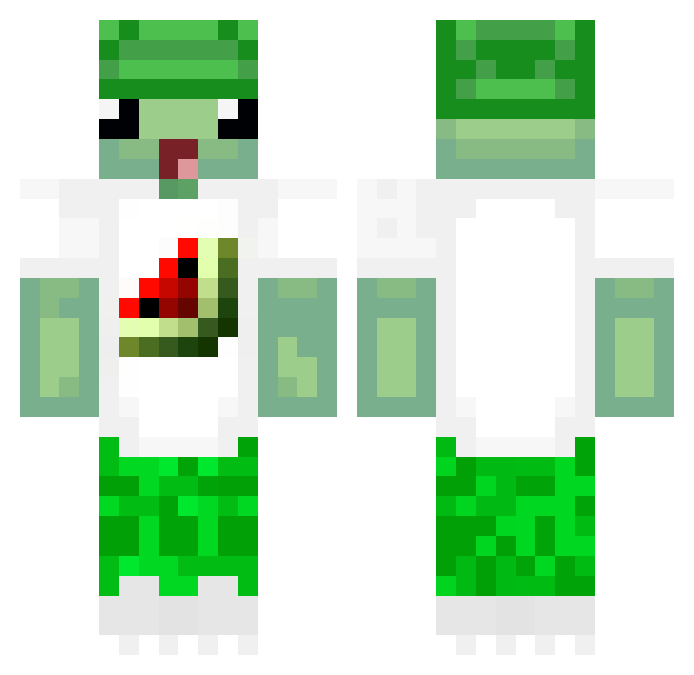 A_TARTARTAR Minecraft skin, front and back view