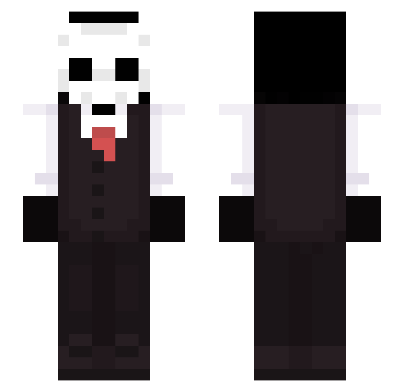 Shullker_ Minecraft skin, front and back view