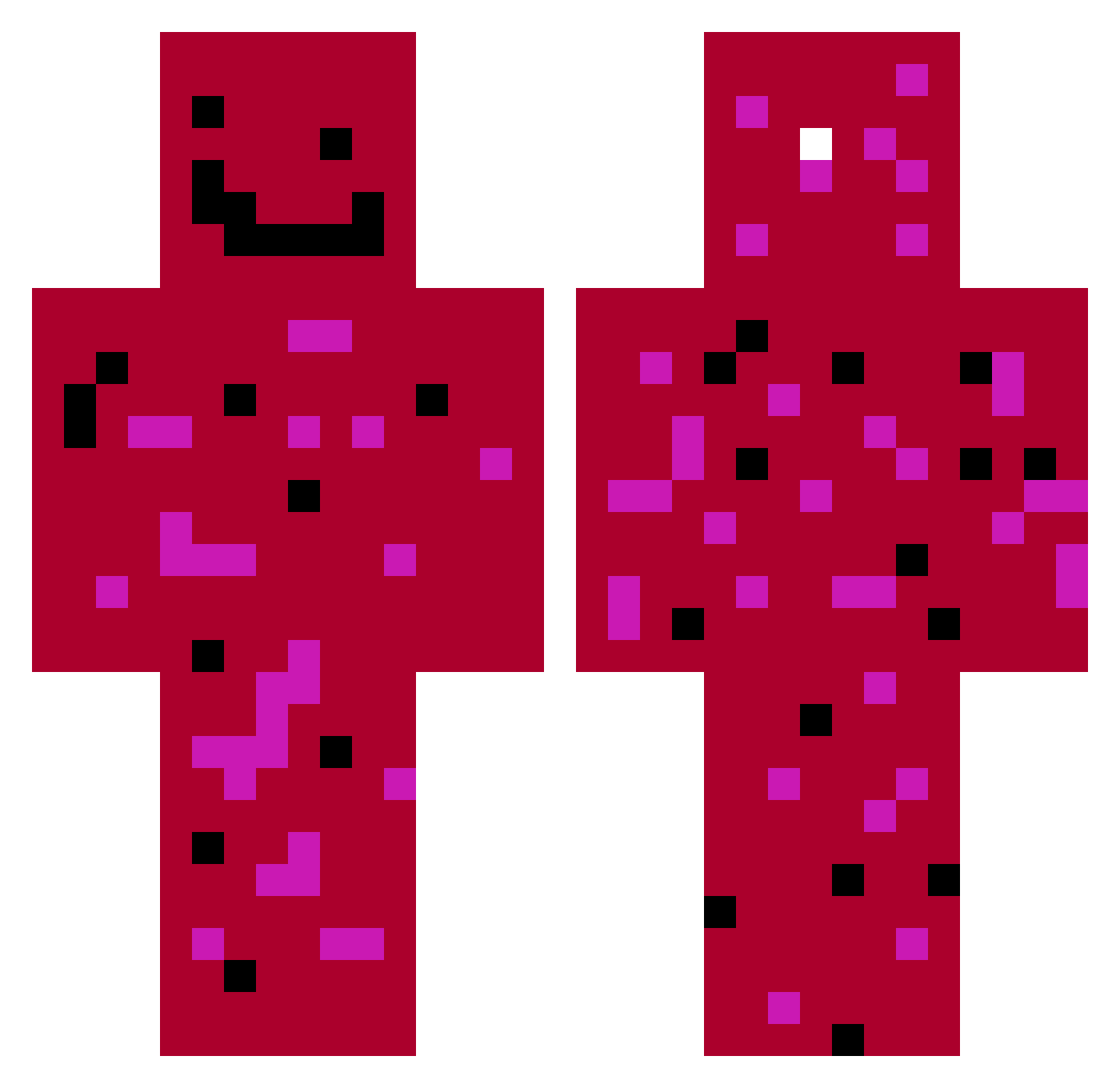 FILIPSRUDOLFO Minecraft skin, front and back view