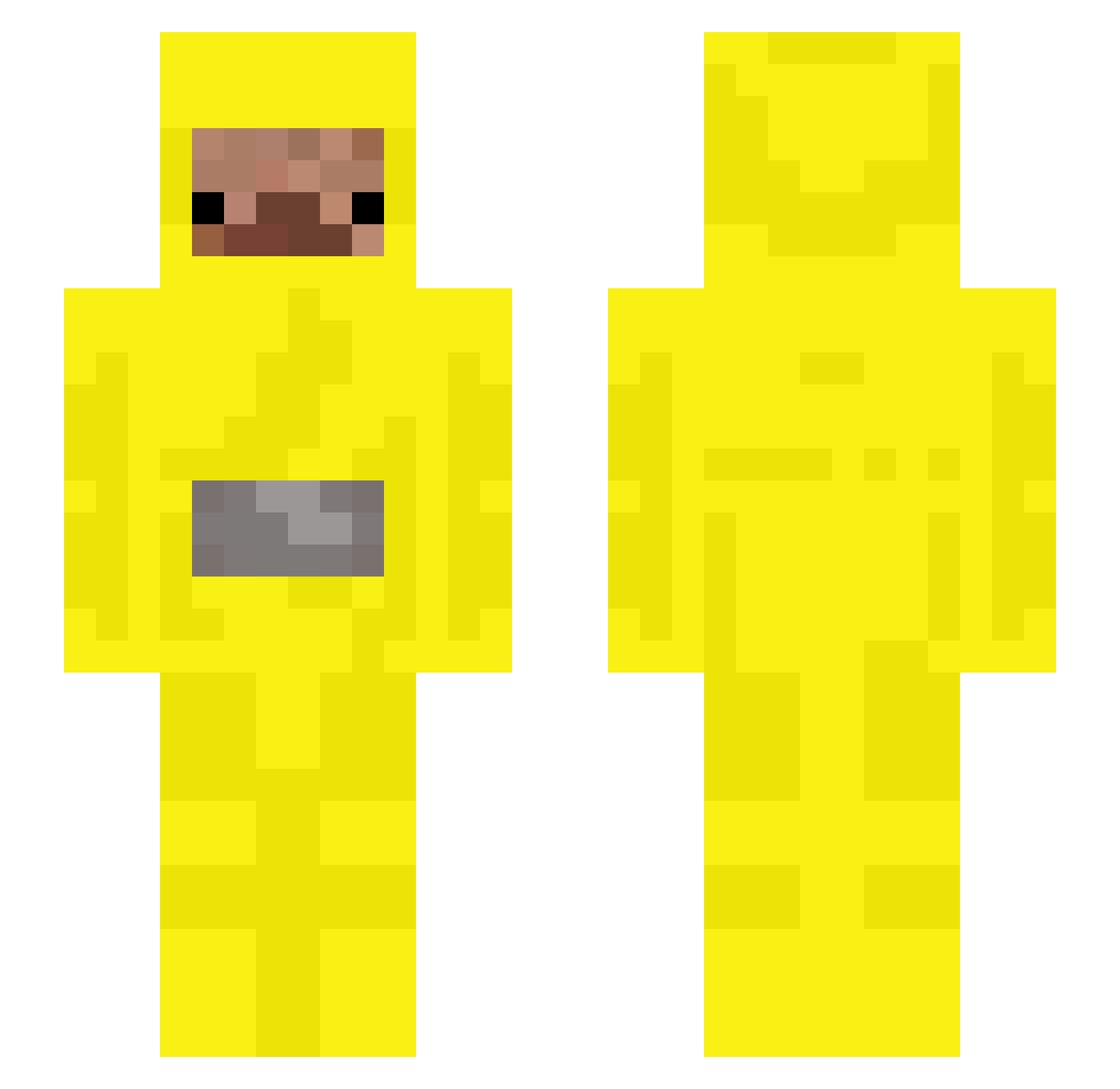 KRYSTIAN1326 Minecraft skin, front and back view