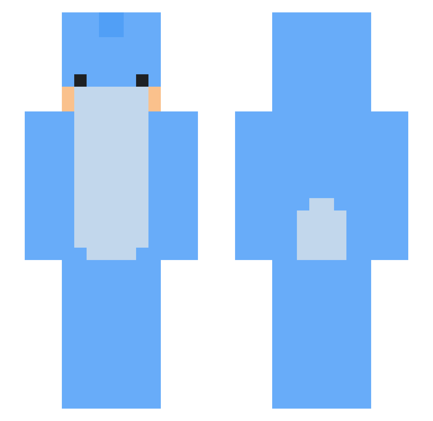 Alameda - dolphin Minecraft skin