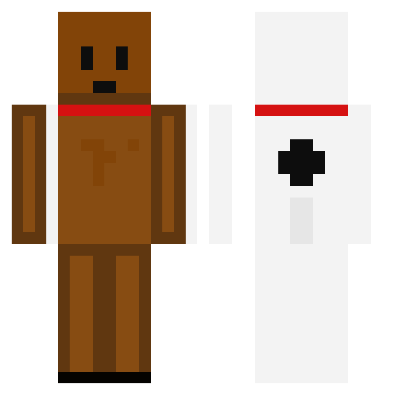 NxtSpoxpy Minecraft skin, front and back view
