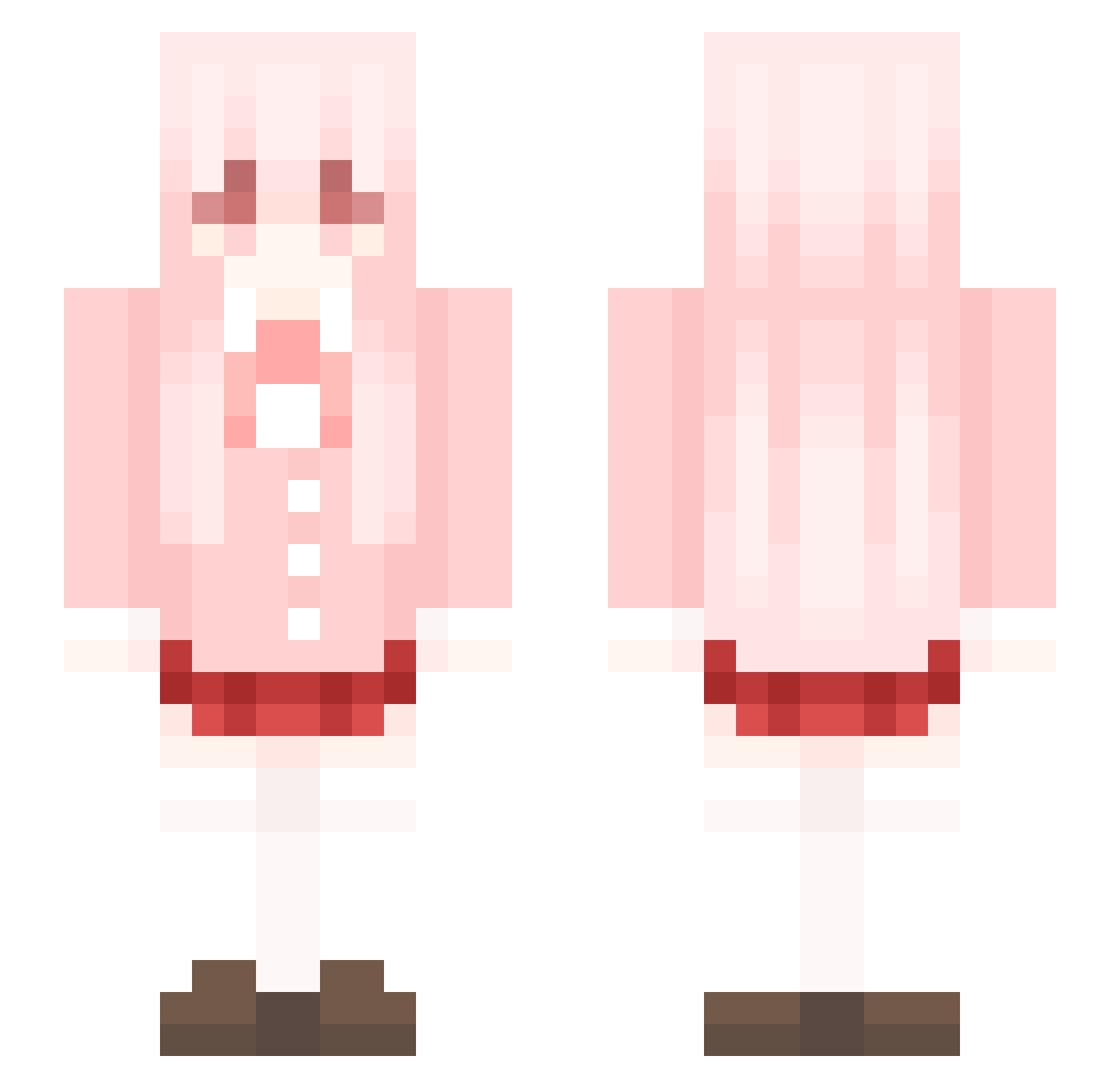 Seung___ho Minecraft skin, front and back view