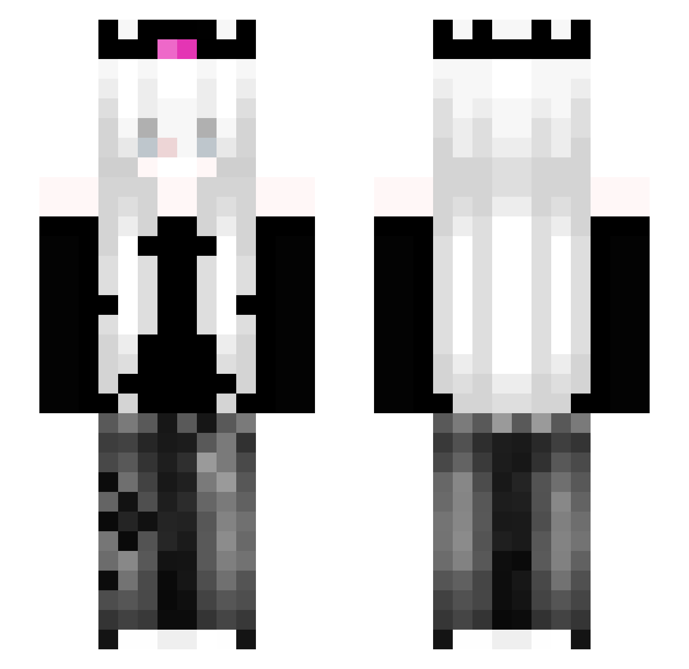 jhony015 Minecraft skin, front and back view
