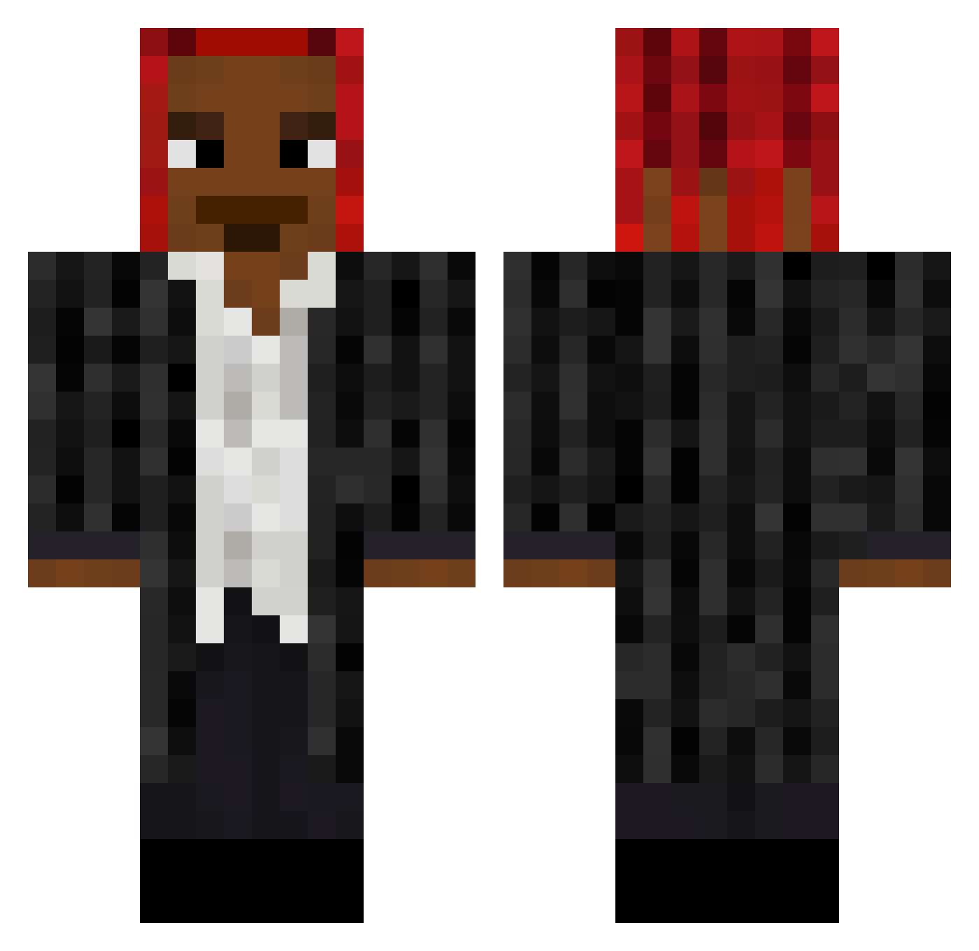 real_supreme Minecraft skin, front and back view