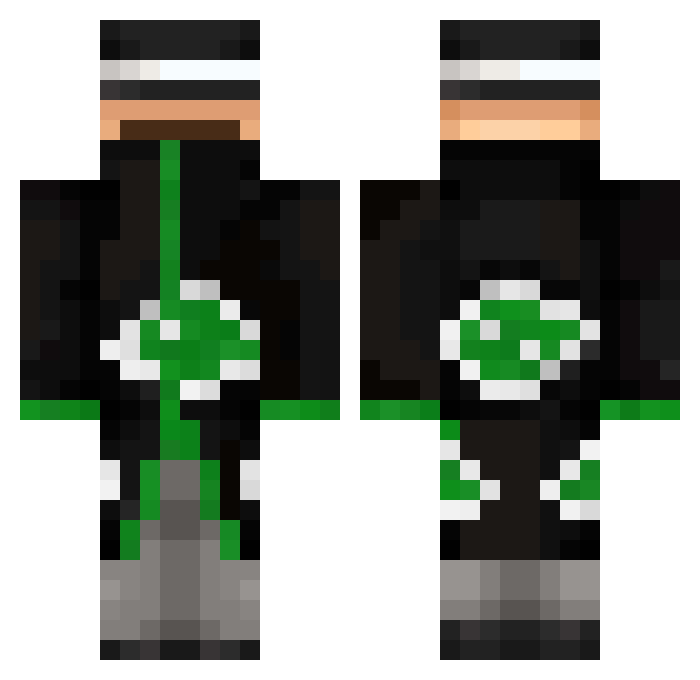 TourFLstudio_lol Minecraft skin, front and back view