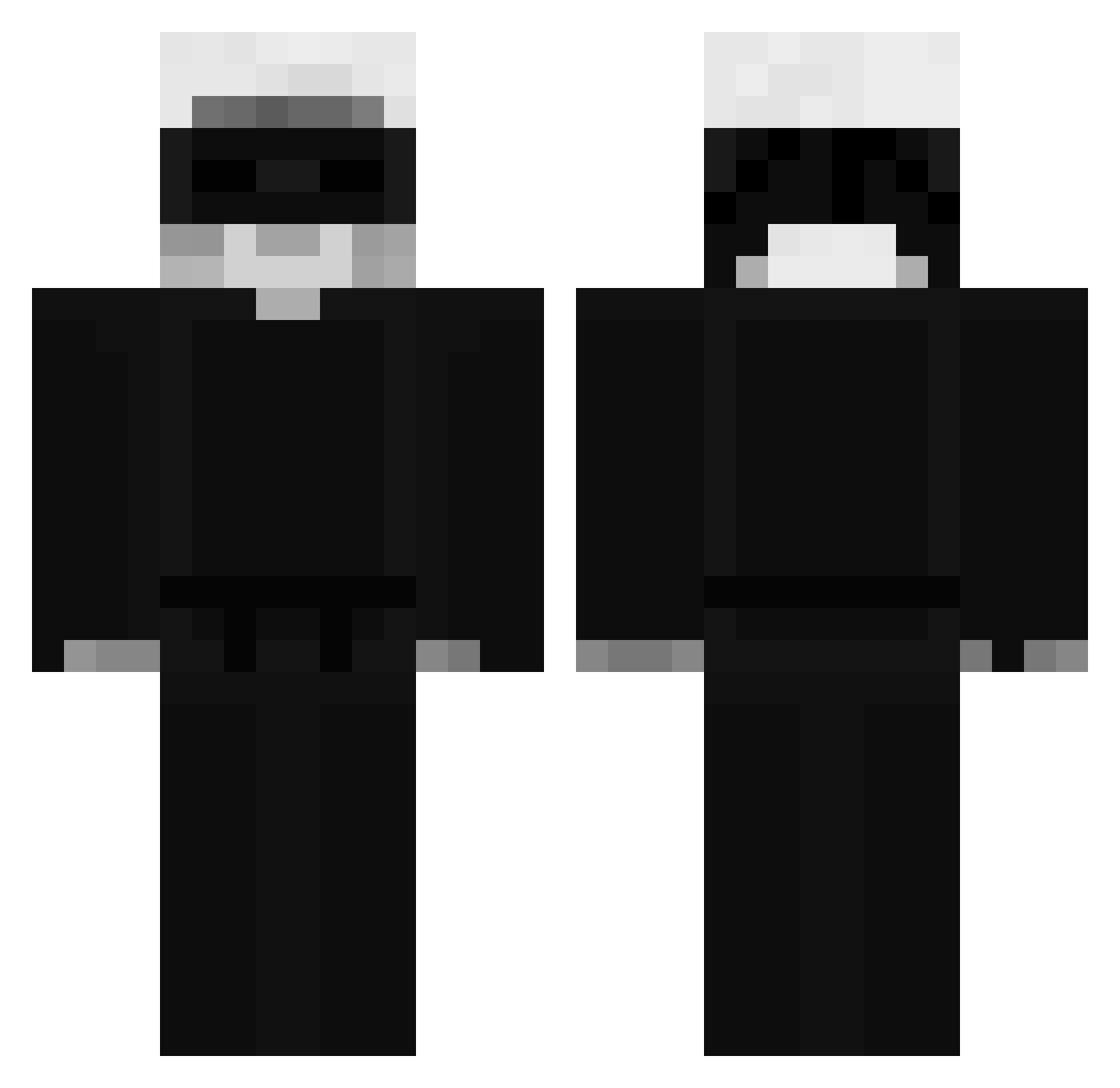 swagzzify Minecraft skin, front and back view