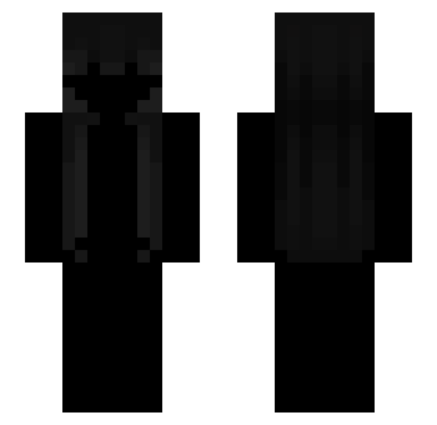 SippinTeaInHood Minecraft skin, front and back view