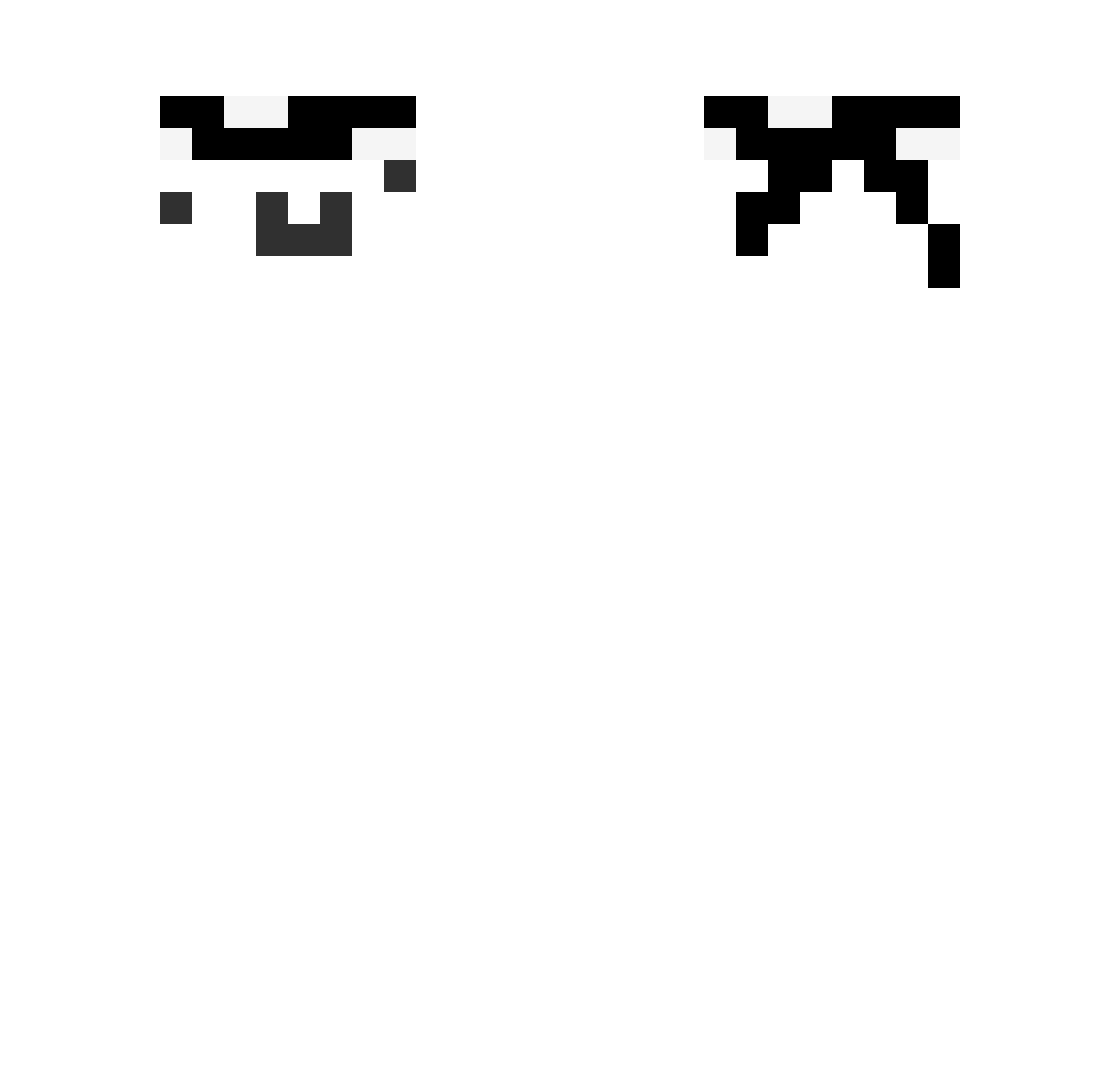 W1kto48054 Minecraft skin, front and back view