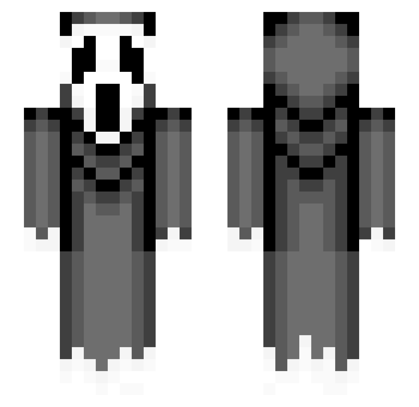 tnt_licker Minecraft skin, front and back view