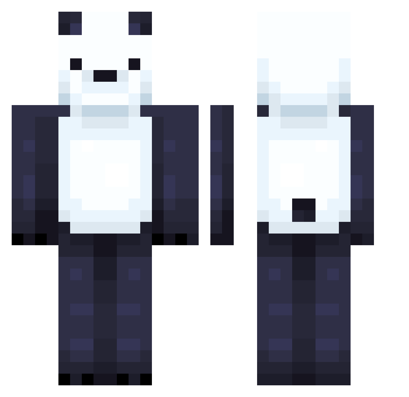 dogyun_6024 Minecraft skin, front and back view