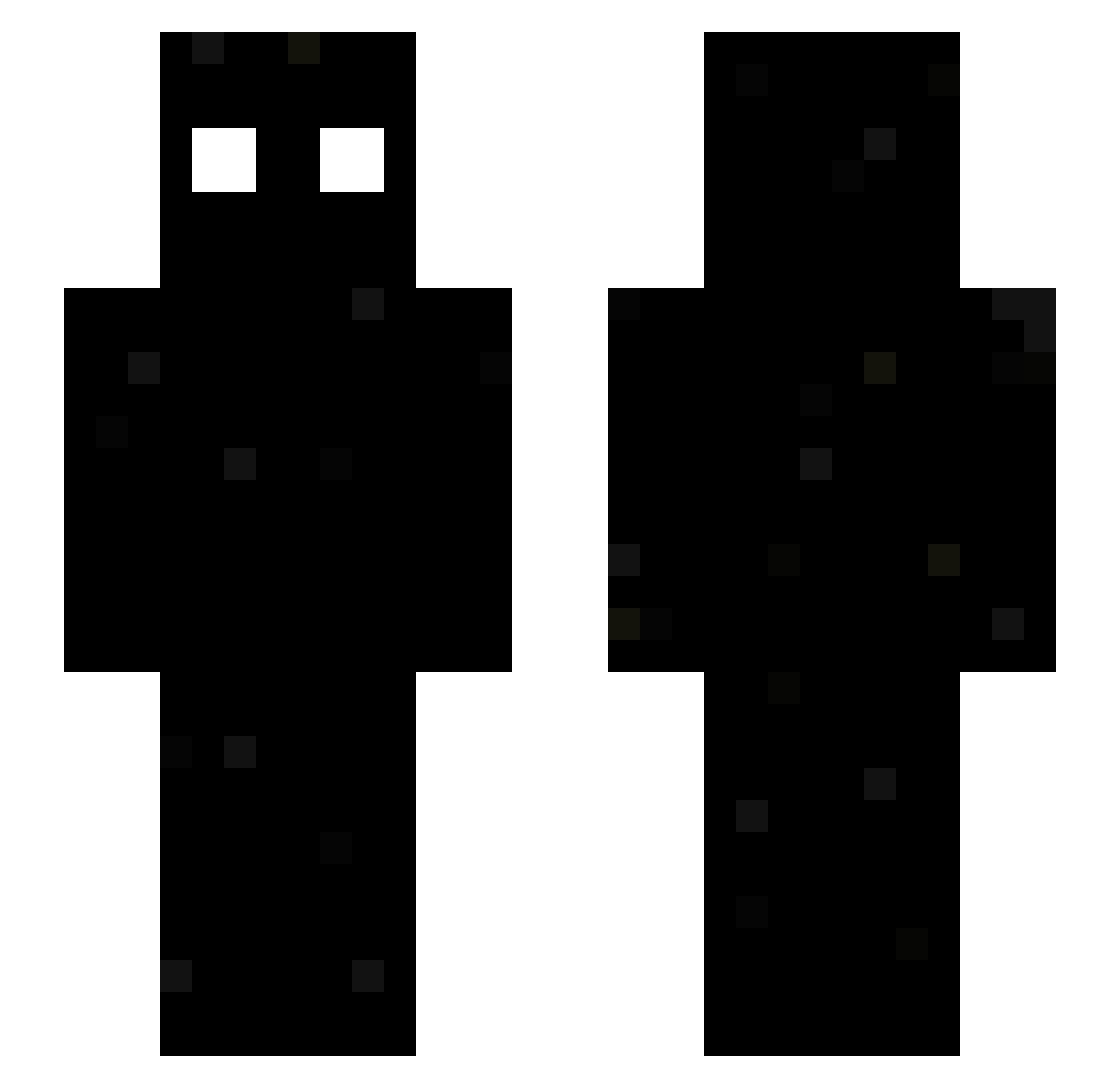 WoodTulip26 Minecraft skin, front and back view