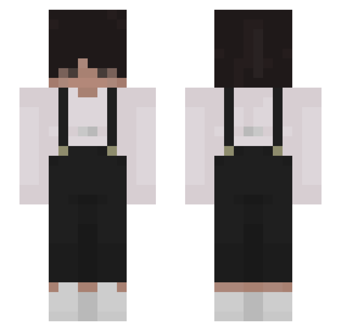 tkisme_ Minecraft skin, front and back view