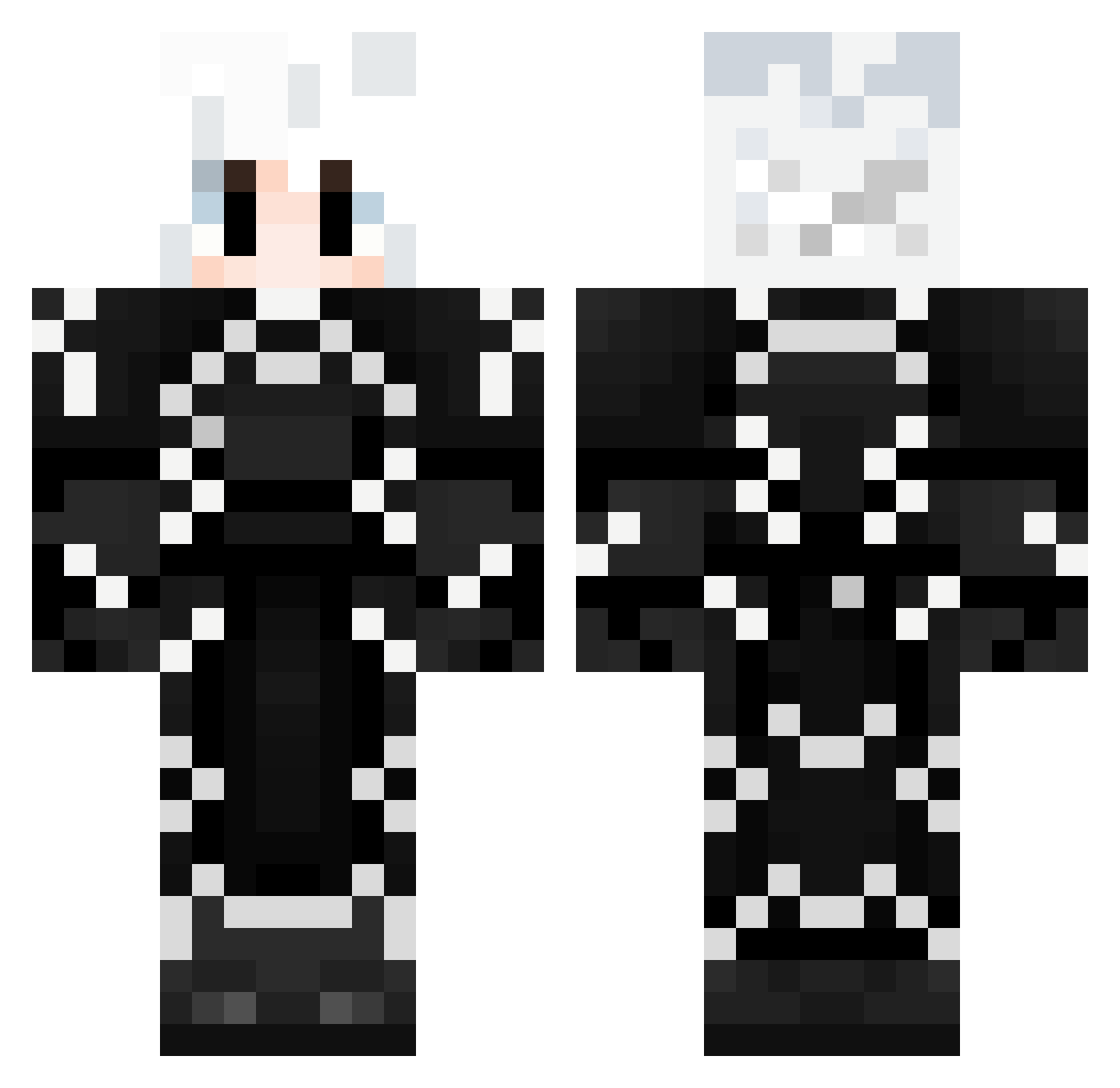 RyZe414 Minecraft skin, front and back view