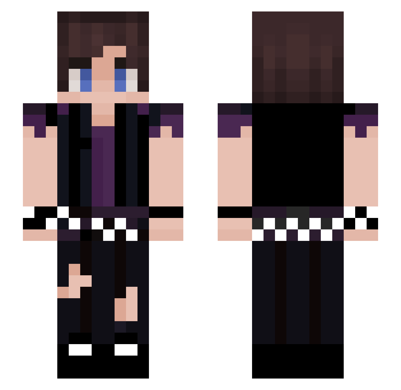 _Shadow2137 Minecraft skin, front and back view