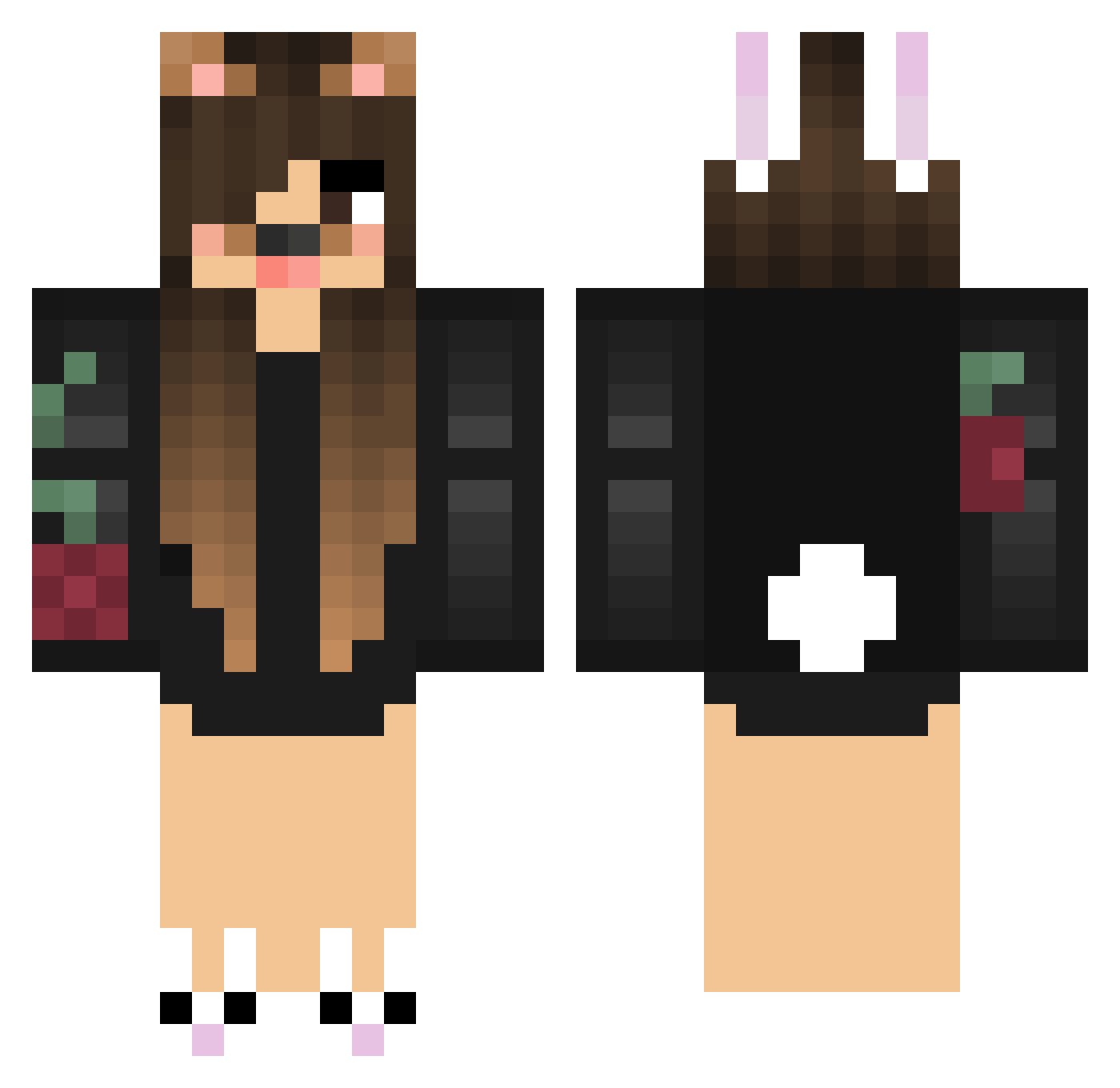 Cynthia - bunny tail Minecraft skin