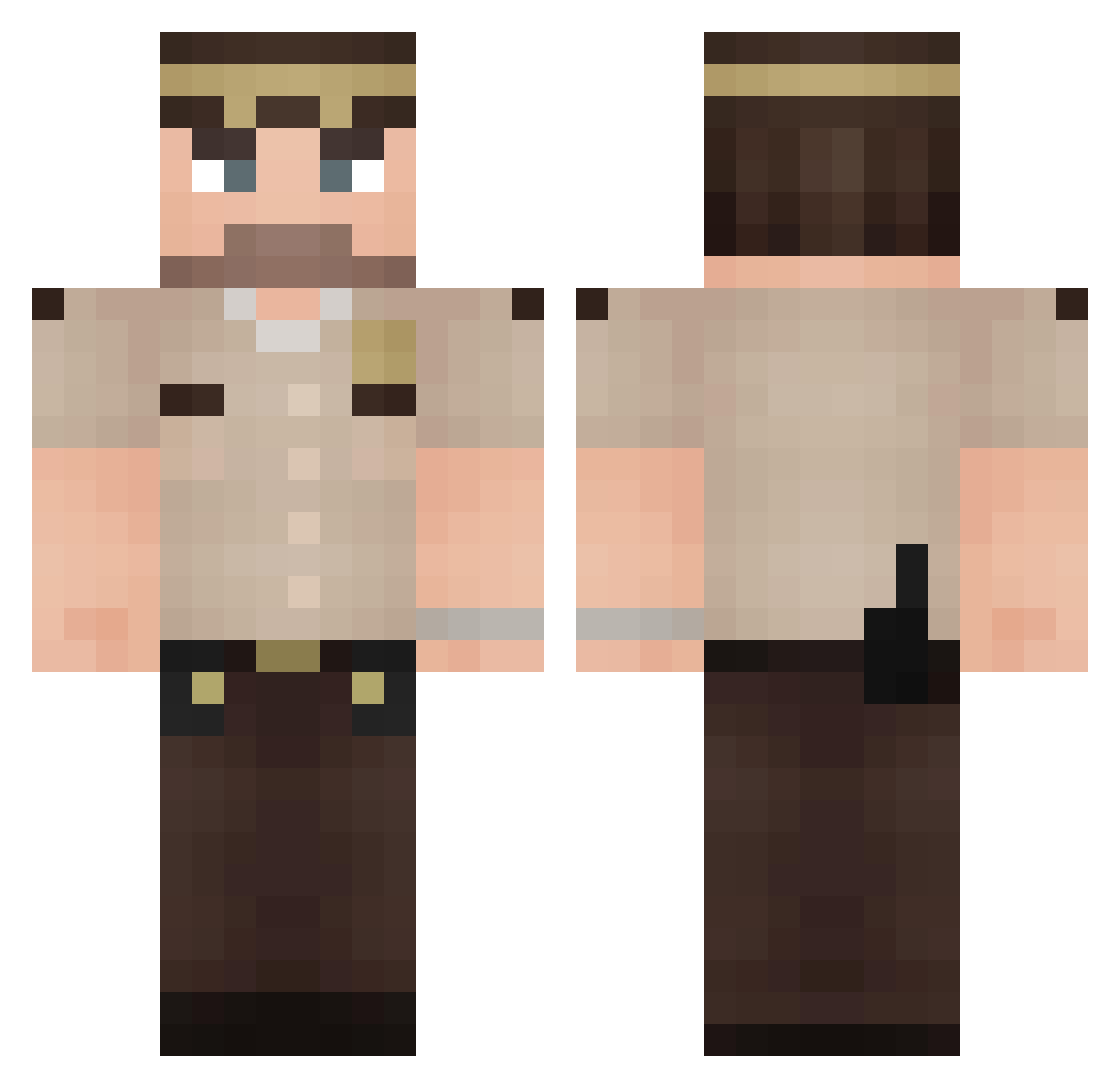 mogalts_JGUsg Minecraft skin, front and back view