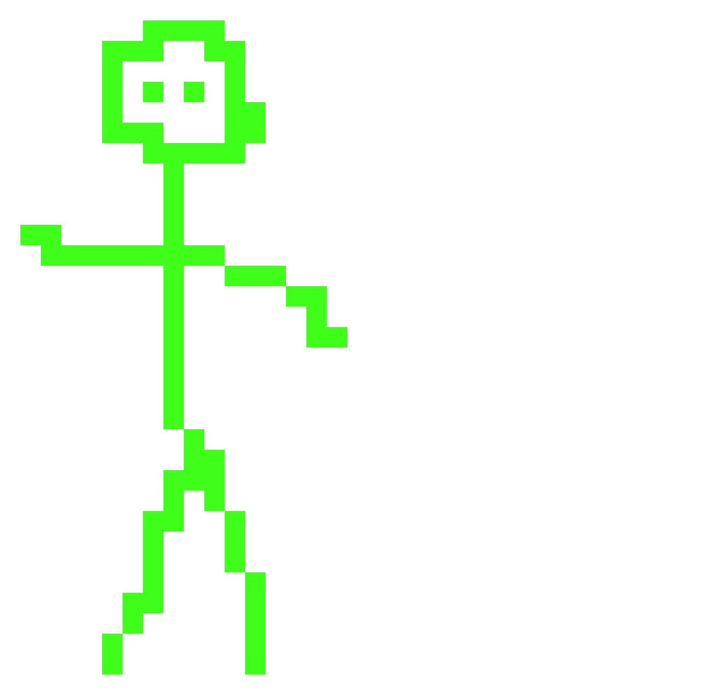 Szymcbar Minecraft skin, front and back view