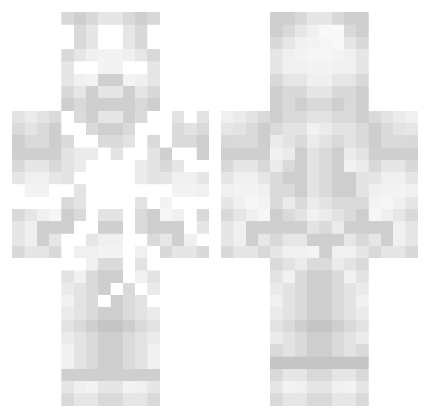 PmDeclanPm Minecraft skin, front and back view