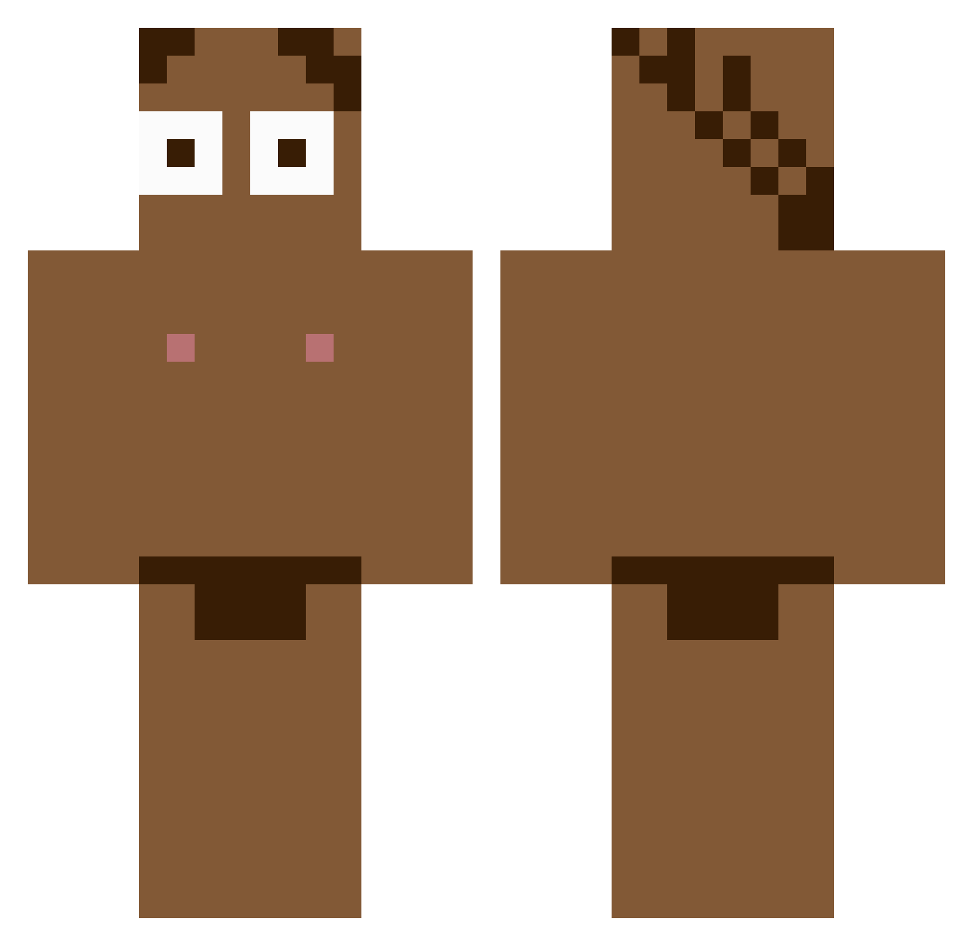 slurderpp Minecraft skin, front and back view