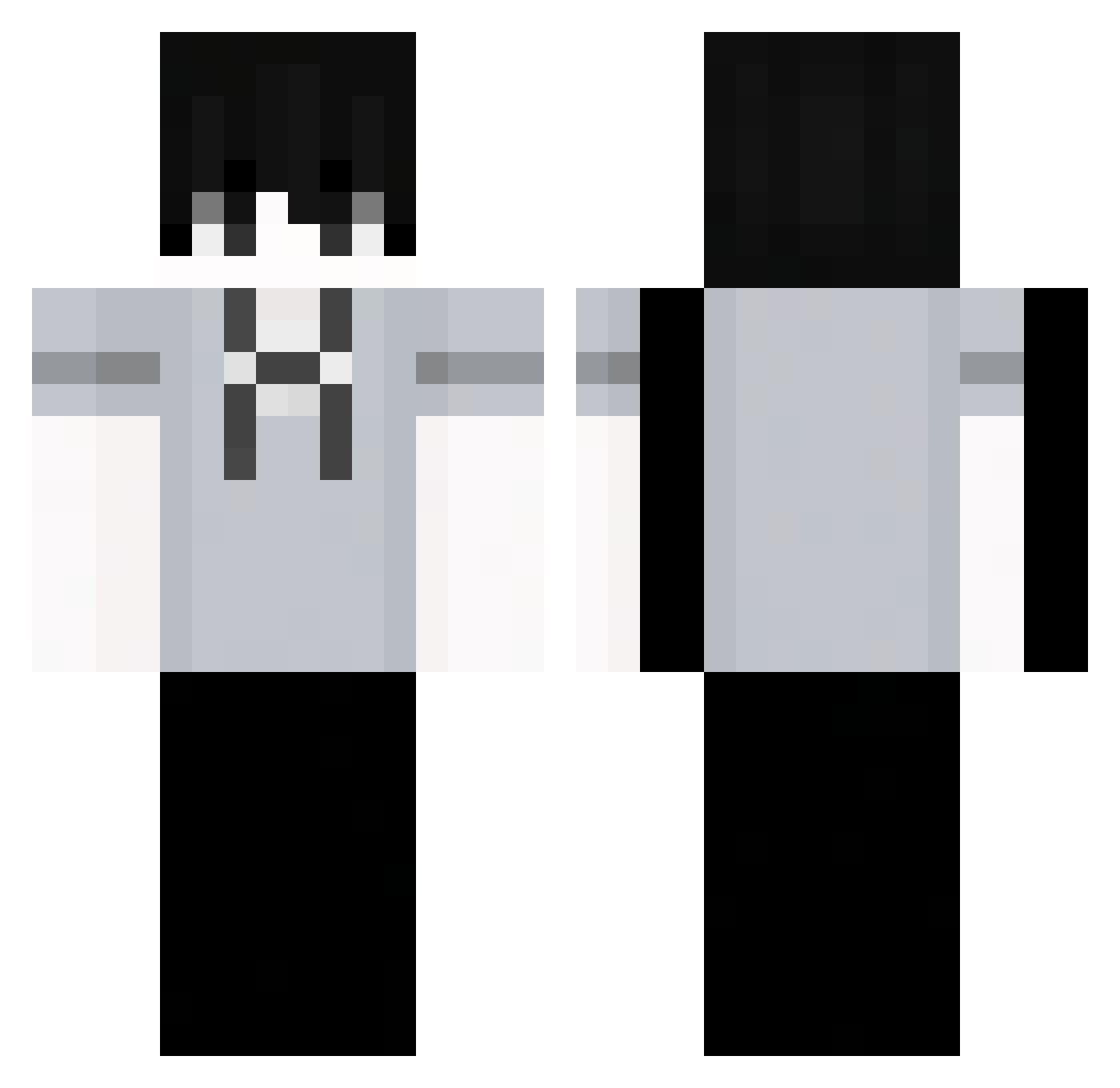 softmeds Minecraft skin, front and back view