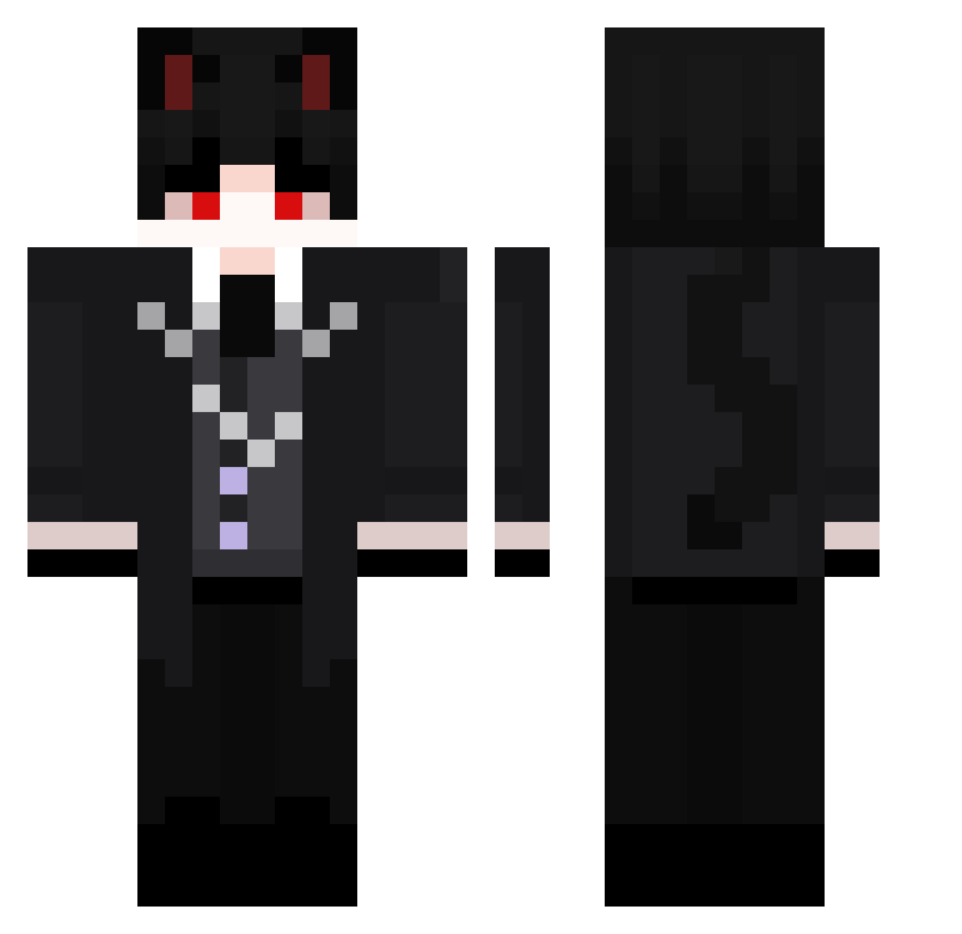That_oneguy34 Minecraft skin, front and back view
