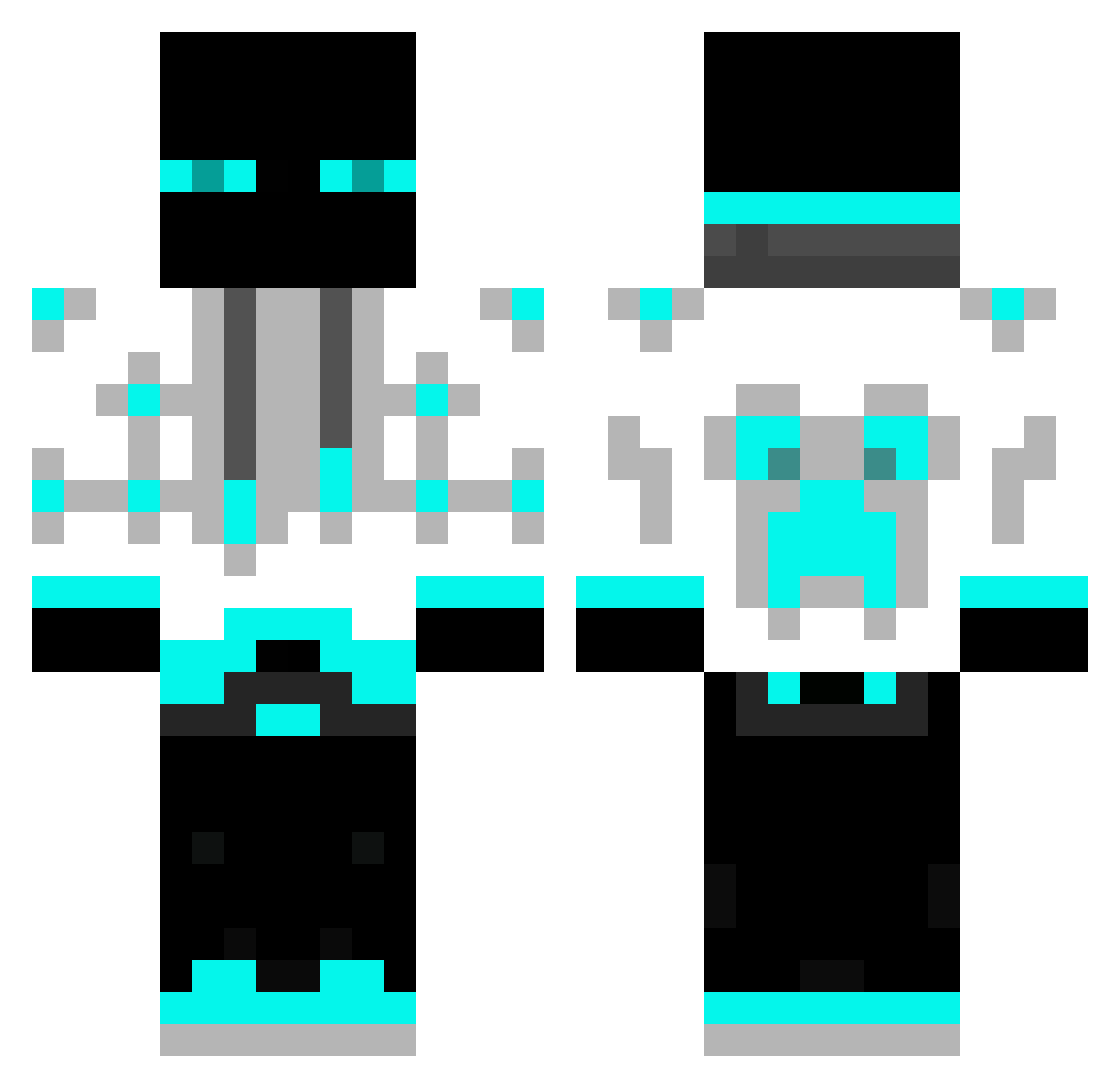 WallahImArab - cyber Minecraft skin