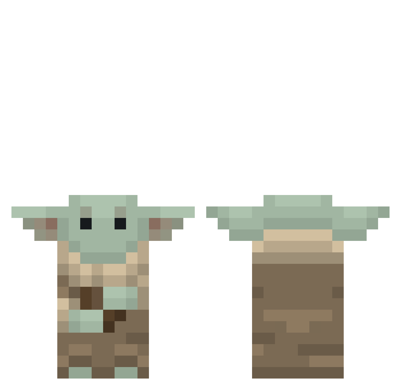THEKING_felixre7 Minecraft skin, front and back view