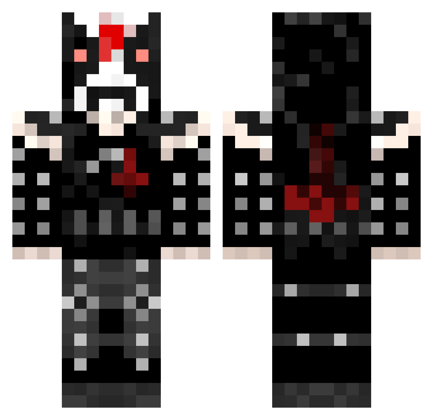 Deathveil - metal Minecraft skin