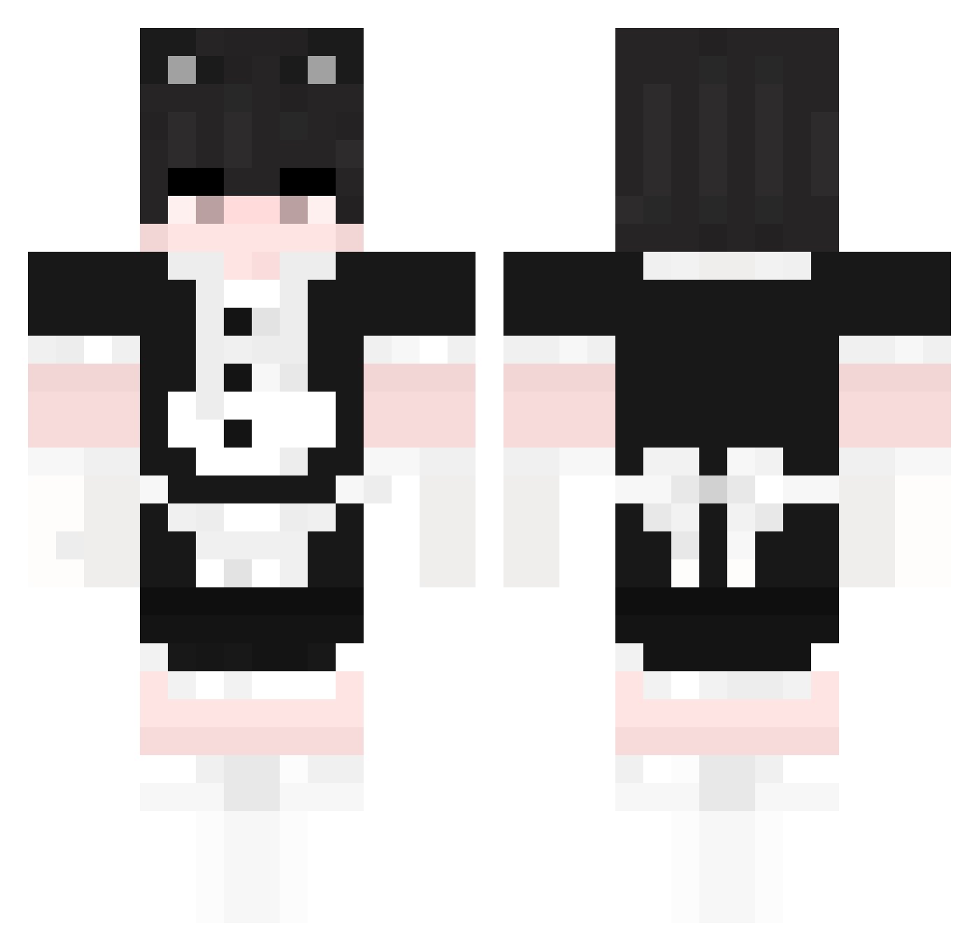 JOAQ3112 Minecraft skin, front and back view