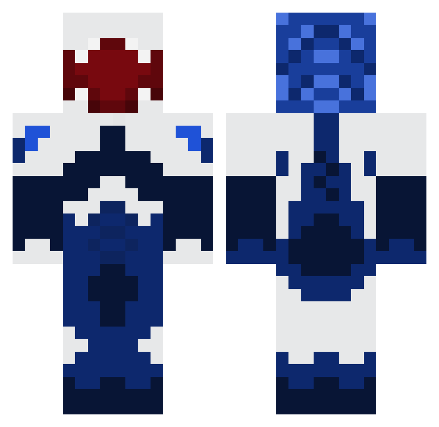 squishymoon_ Minecraft skin, front and back view