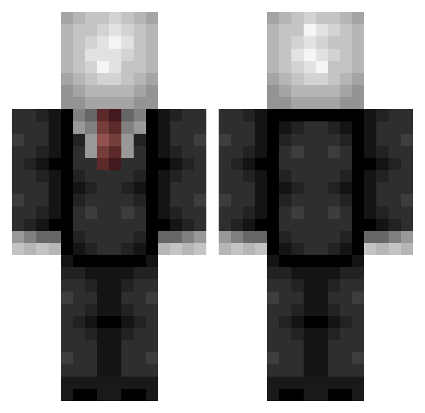 ayubian031 Minecraft skin, front and back view