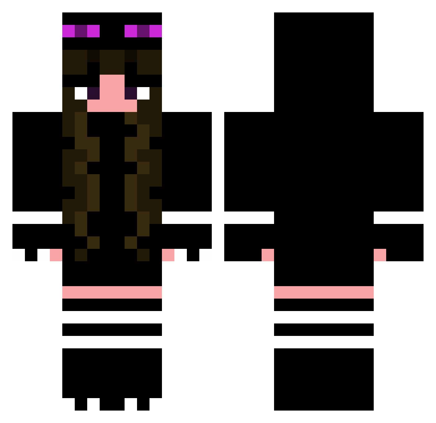 Emmanuel5097 Minecraft skin, front and back view
