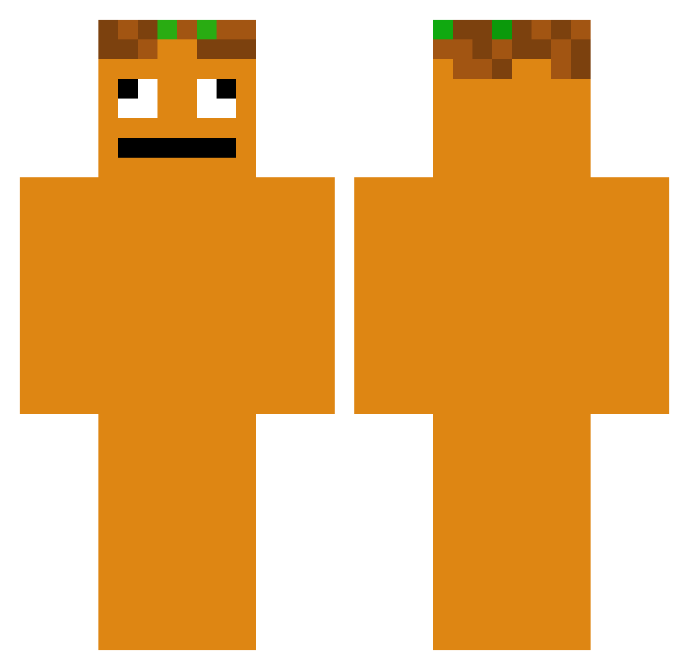 batat2137 Minecraft skin, front and back view