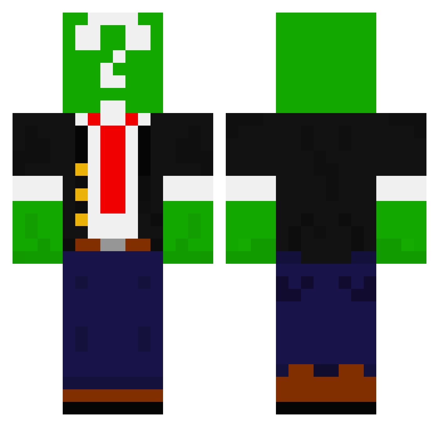 meow_kbxuF_24 Minecraft skin, front and back view