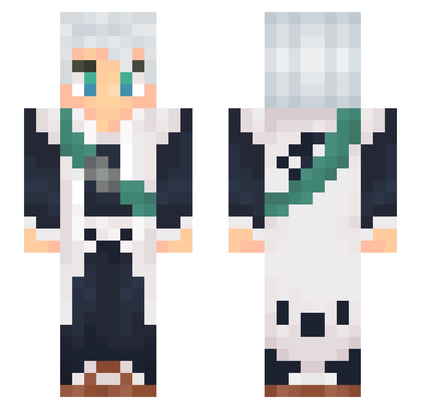 DeltaBryan - toshiro hitsugaya Minecraft skin