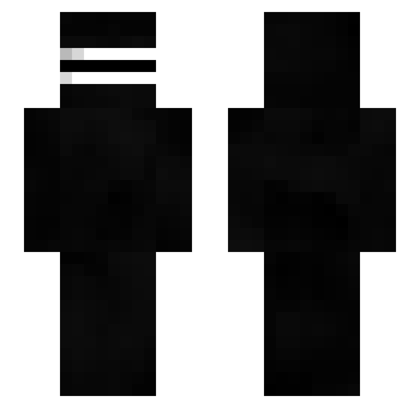 TheZadosZ_ Minecraft skin, front and back view