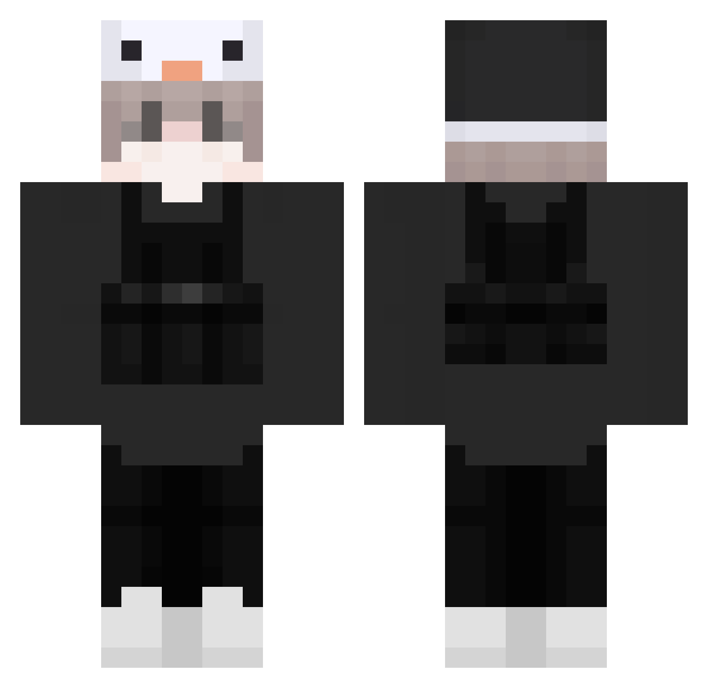 zTamblah_ Minecraft skin, front and back view
