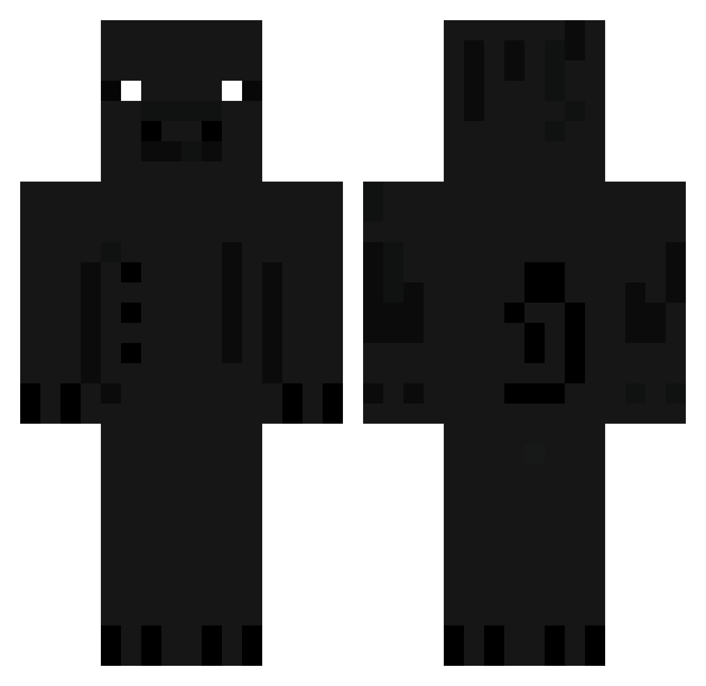 gullefjun1 Minecraft skin, front and back view